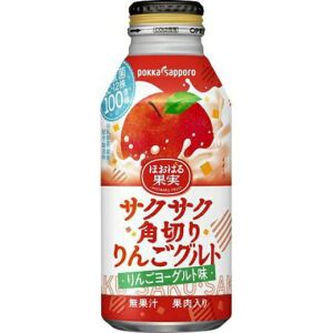 POKKASAPPORO Apple Pulp Yogurt Drink 380g