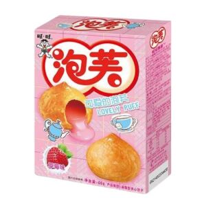 WANT WANT Lovely Puff (saveur fraise) 60 g