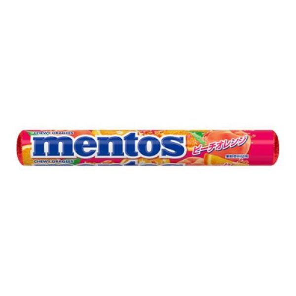 Mentos Peach Orange Soft Candy 38g