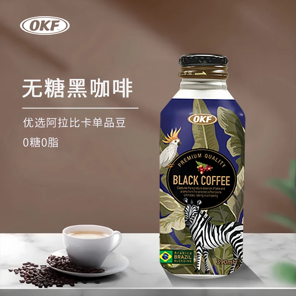 OKF Premium Coffee Cafe Black 390ml
