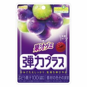 Meiji Elasticity Plus Grape Gummy 48g