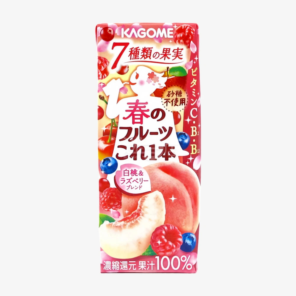 KAGOME Spring Mixed Peach Juice 200ml