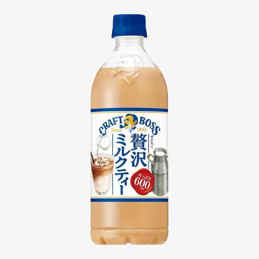 True Boss Milk Tea SUNTORY Craft Boss Milk Tea 600ml – Axia Station