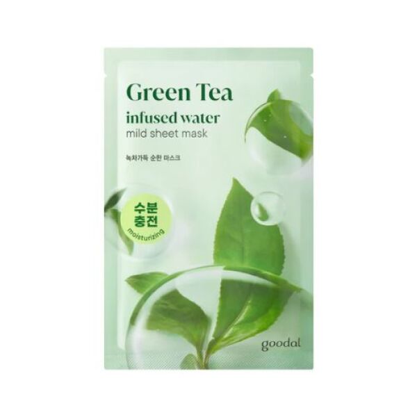 GOODAL Green Tea Infused Water Mild Sheet Mask 1pc