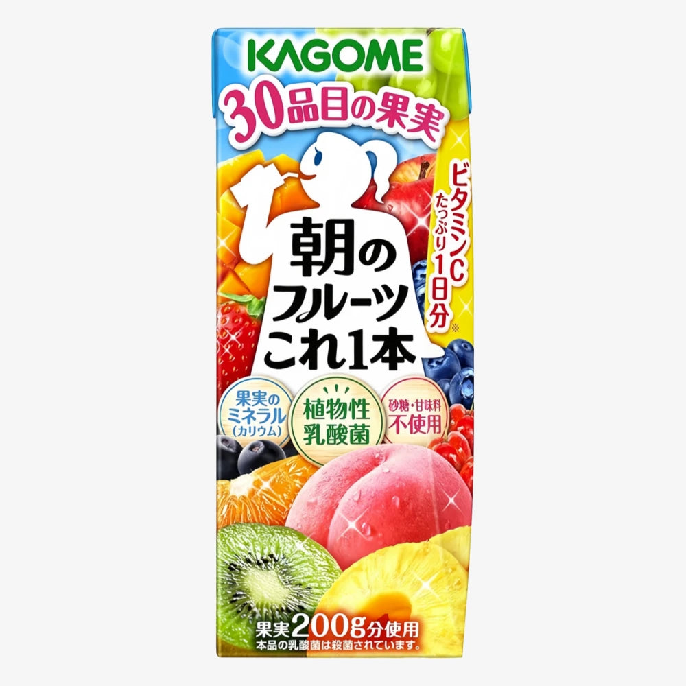 KAGOME Morning Mixed Fruit Juice 200ml