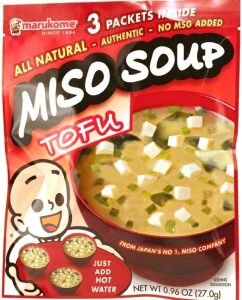 Instant Miso Soup (Miso Soup Tofu) 28.5g (9.5g*3)