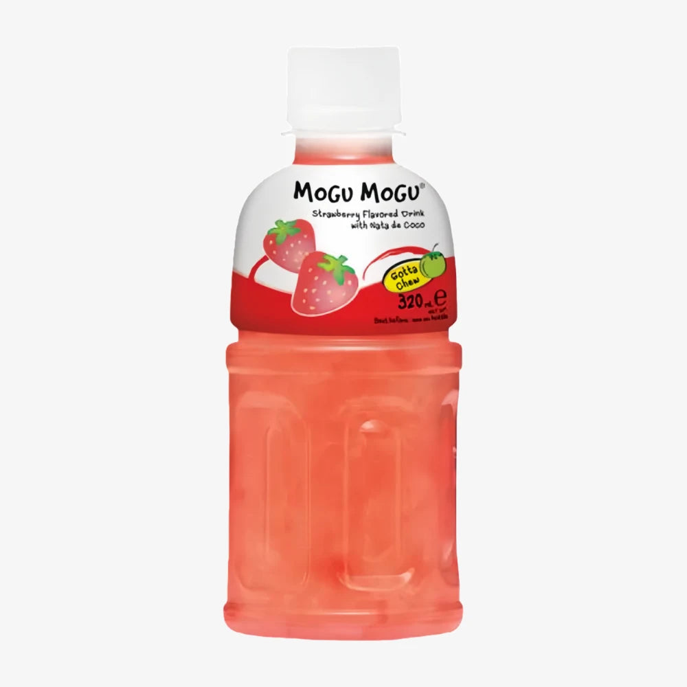 Mogu Mogu Nata de Coco Boisson Saveur Fraise 320 ml