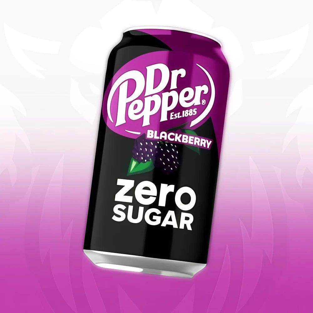 DR. PEPPER BlackBerry Zero Sugar 355ml