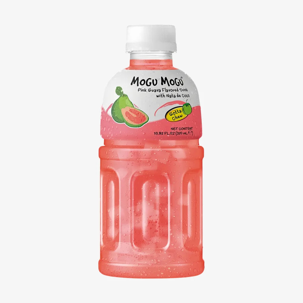 Mogu Mogu Nata de Coco Boisson Goyave Rose 320 ml