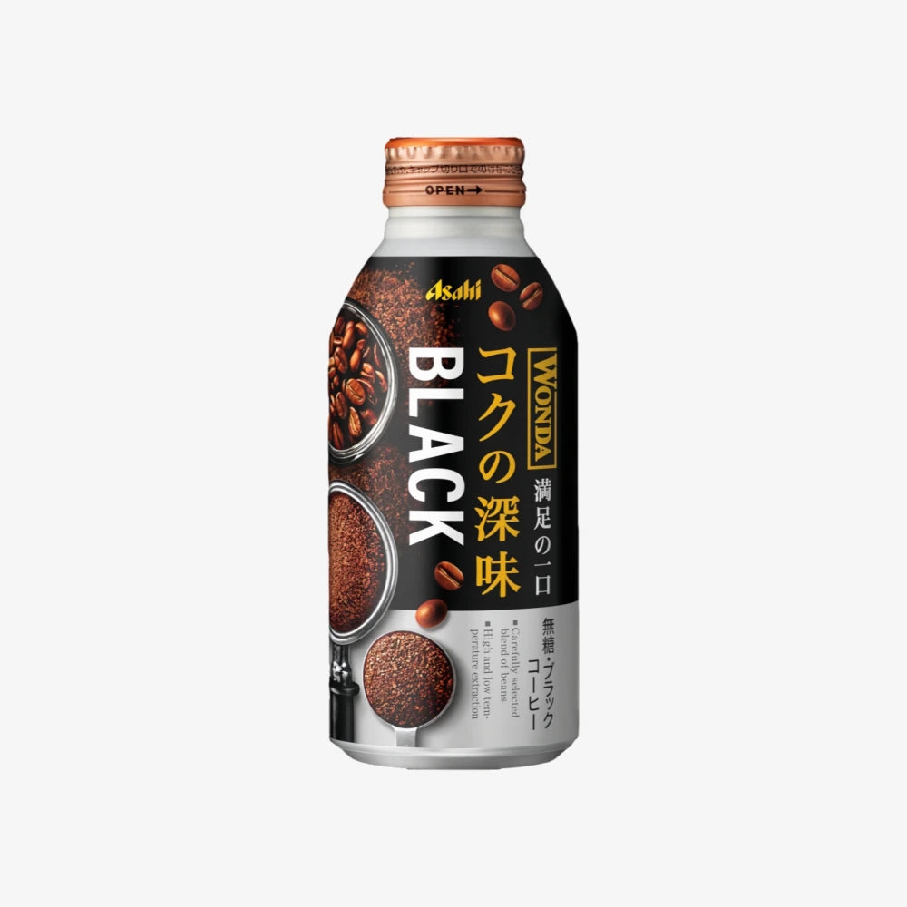 ASAHI Wonda Coffee Black 400ml