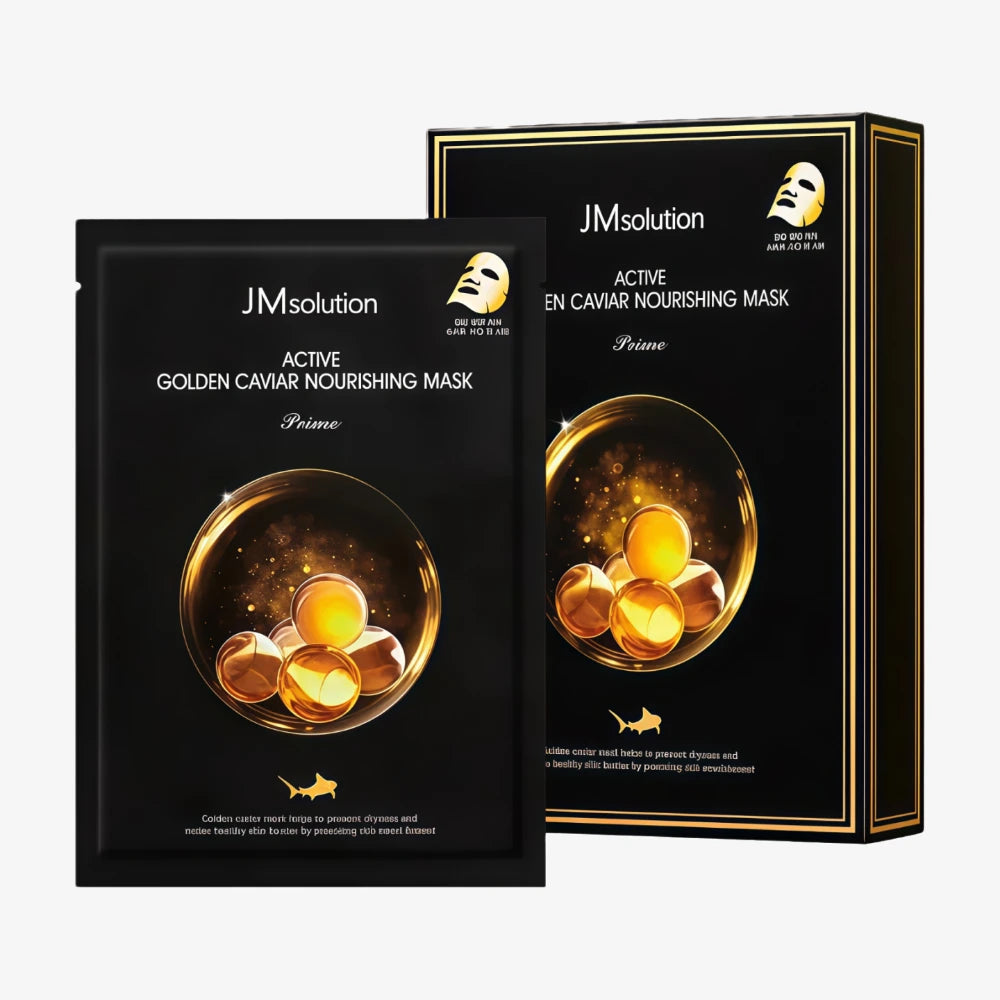 JM solution Active Golden Caviar Nourishing Mask 10pcs