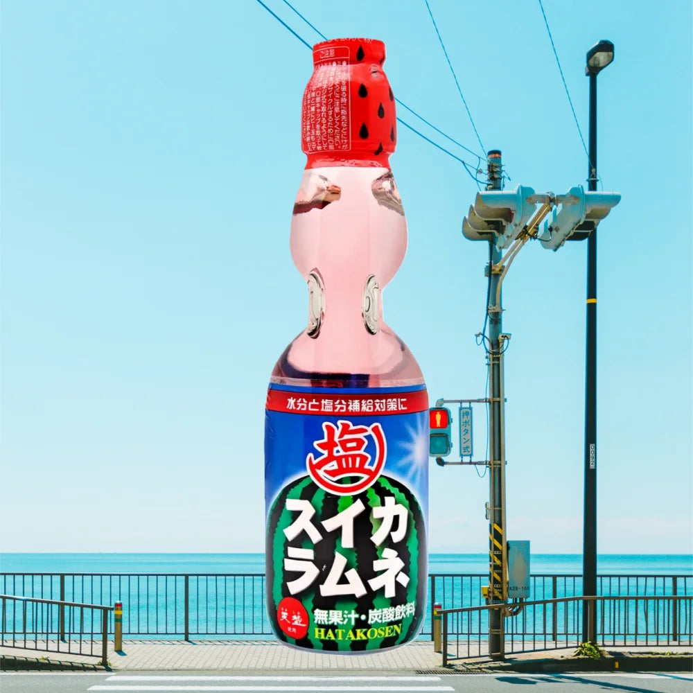 HATA Ramune Watermelon Flavor  200ml