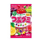Kasugai Tsubu Gummy Fruit Assort 80g