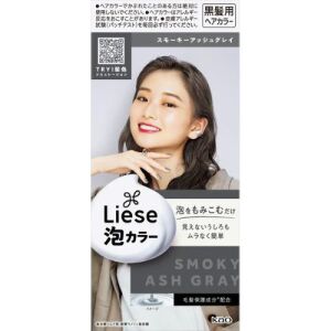 KAO Liese Bubble Hair Color SMOKY ASH GRAY