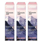 2080 Pink Mountain Salt Toothpaste 3pcs Set