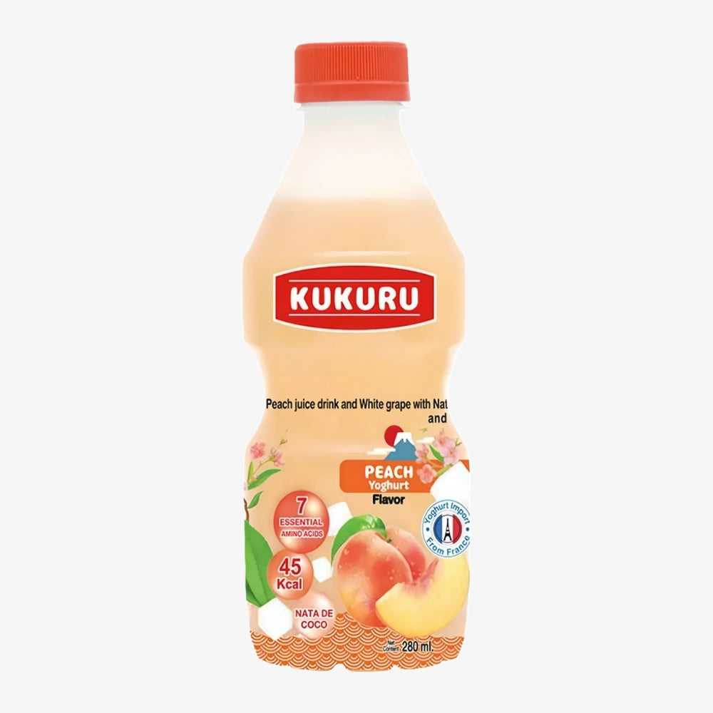 SC) KUKURU Yogurt Peach 280ml