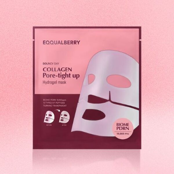 EQQUALBERRY Collagen Pore-Tight Up Hydrogel Mask x1