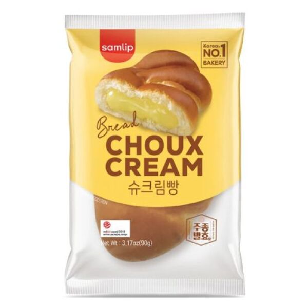 Pain à la crème SAMLIP Choux 90g