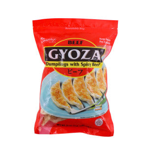 Shirakiku Spicy Beef Gyoza 590g