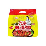 Nouilles de riz Guangyou Chongqing - aigres-piquantes 90 g x 4