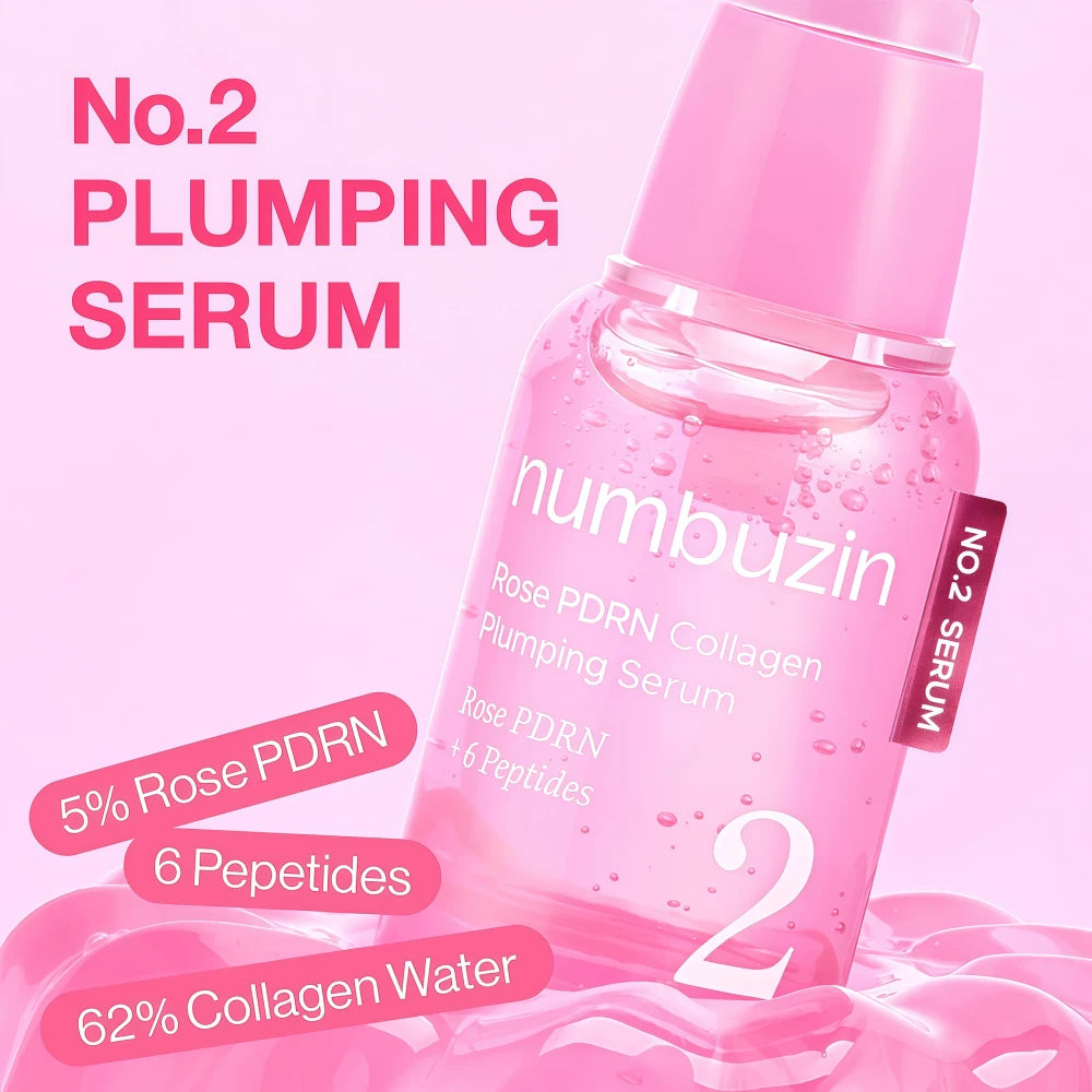 NUMBUZIN No.2 Rose PDRN Collagen Plumping Serum 30ml