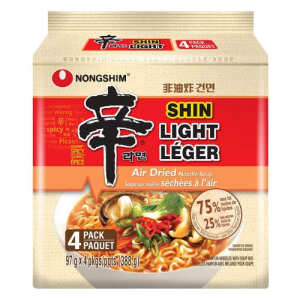 NONGSHIM, SHIN RAMYUN LIGHT 4 sachets de 97 g