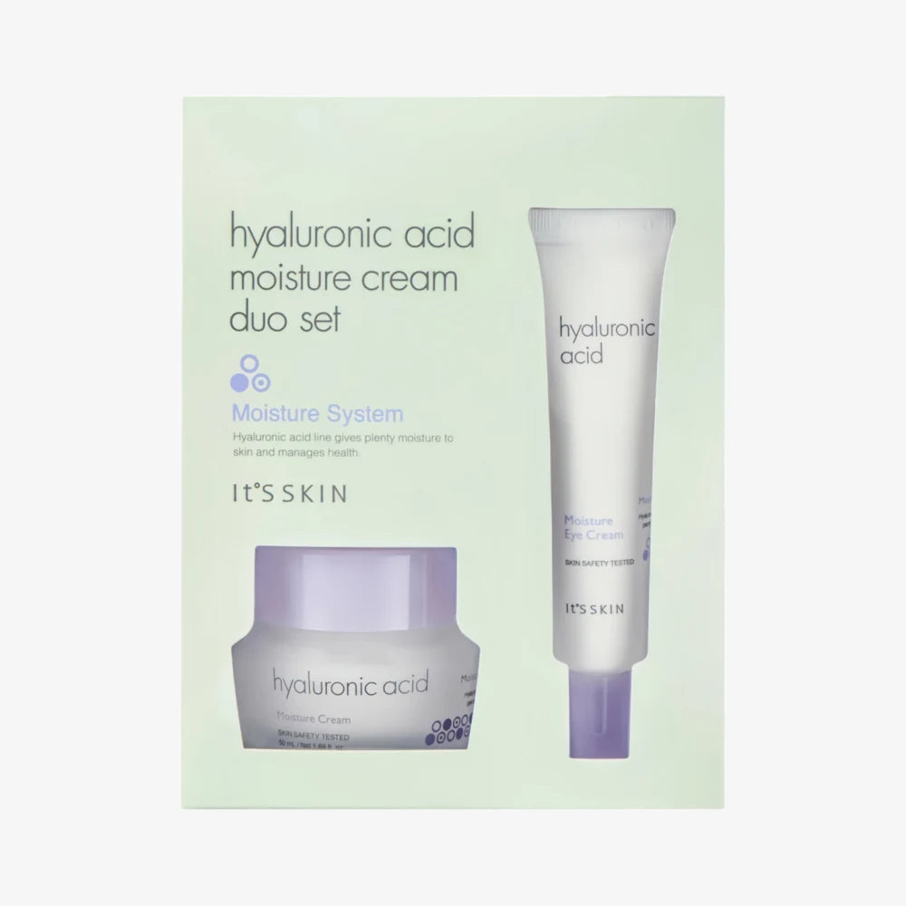 ITS SKIN Hyaluronic Acid Moisture Cream Duo Set
