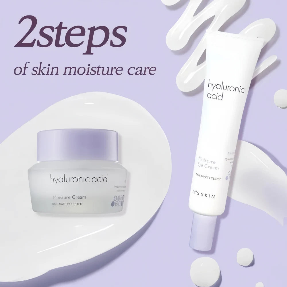 ITS SKIN Hyaluronic Acid Moisture Cream Duo Set