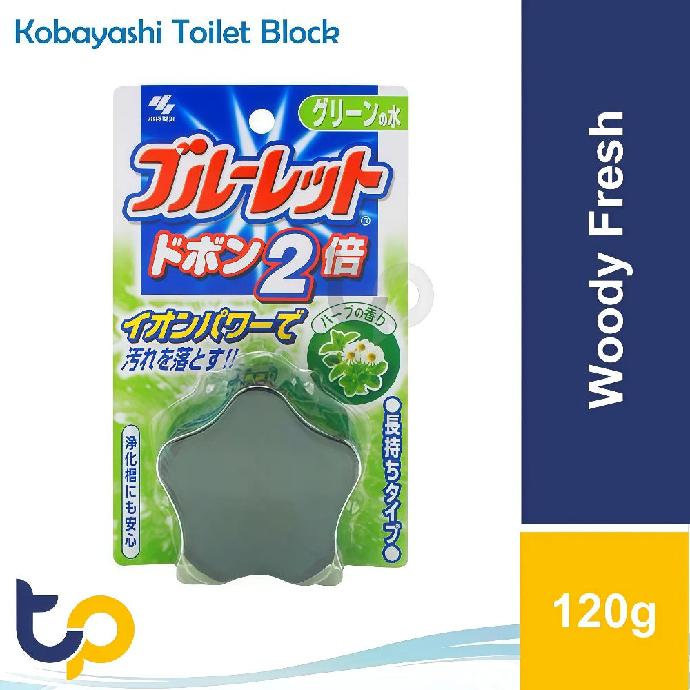 KOBAYASHI -- Comprimé nettoyant pour toilettes vert