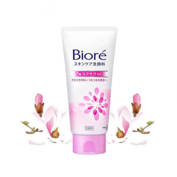 Biore Facial Cleansing Foam Scrub-In 130g