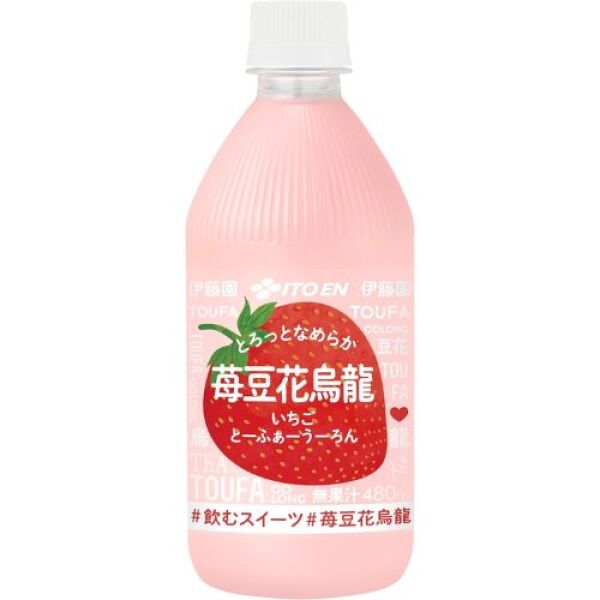 Thé Oolong au Tofu et Fraise ITOEN 480 ml