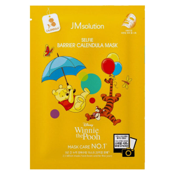 JM Selfie Barrier Calendula Winnie Mask 1pc