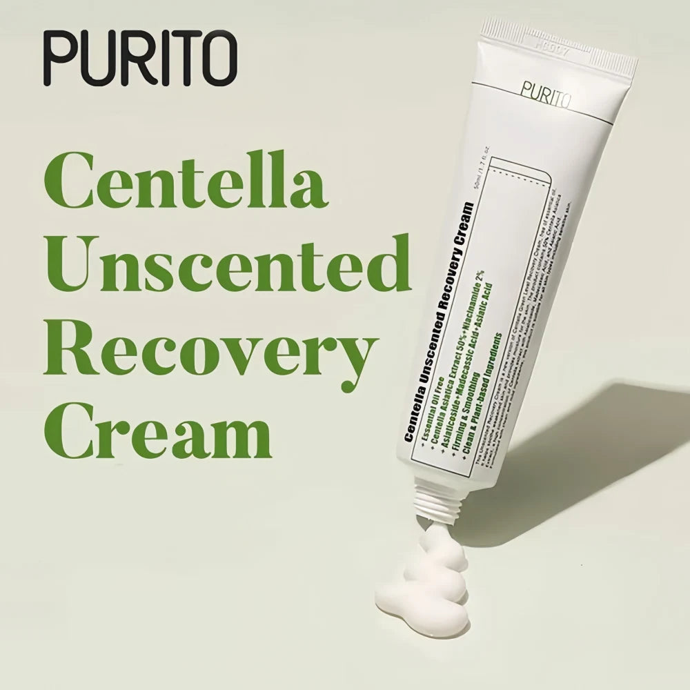 PURITO Centella Unscented Recovery Cream 50ml