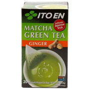 ITO EN Matcha Green Tea Ginger (20 Tea Bags)