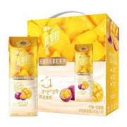 Mengniu Fruit Milk Drink (Mango & passion fruit Flavor) 240Gl*10