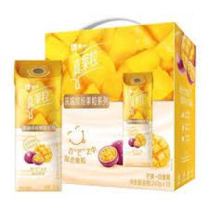 Mengniu Fruit Milk Drink (Mango & passion fruit Flavor) 240Gl*10