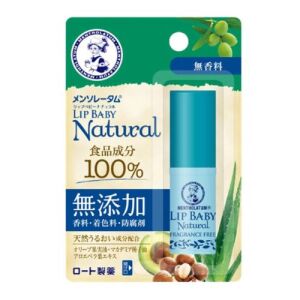 ROHTO Nature Lip Baby Fragrance-free 4g