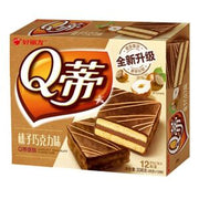 ORION Chocolate Q Pie (Hazelnut) 28g*12pcs