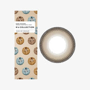 COLLECTION N Lentilles de contact journalières (Chocolat chaud) (10 lentilles) -6,50