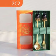 Ensemble d'ustensiles Petit Ours (coffret cadeau) - 2C2