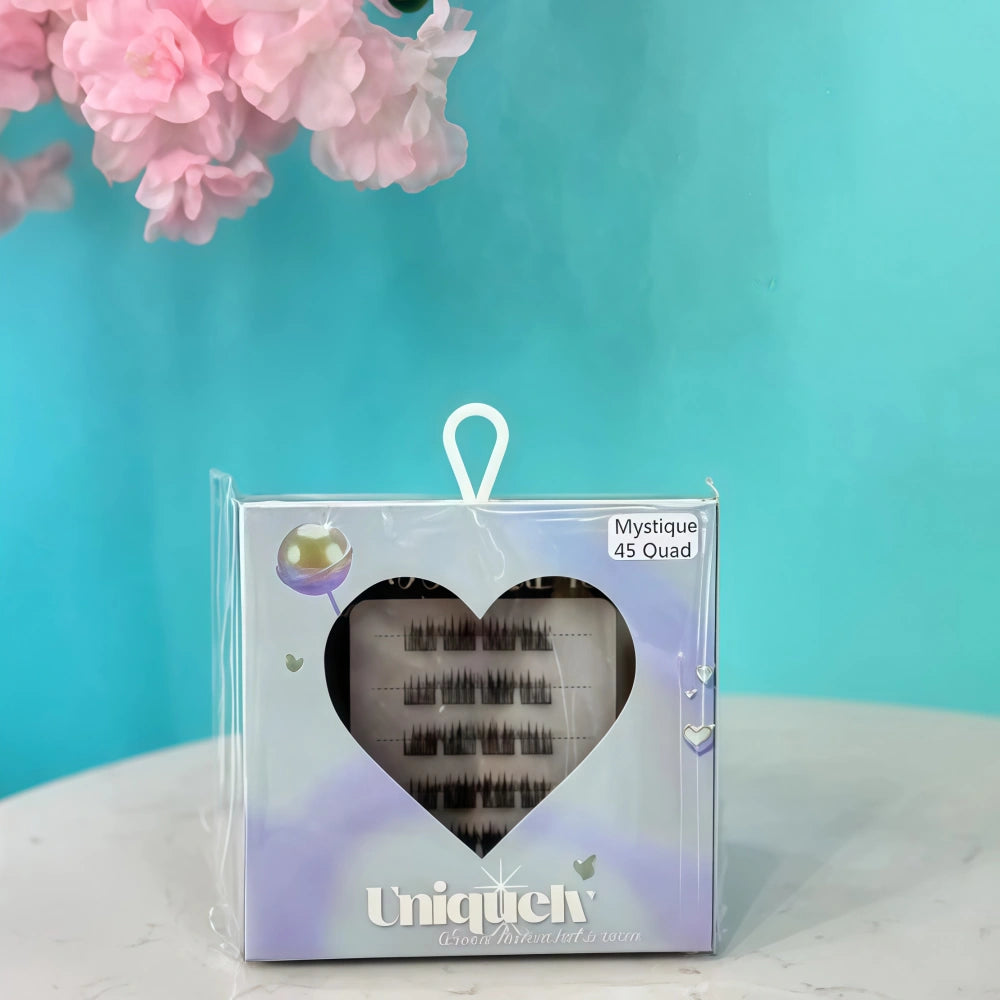 MG Glue-Free Individual Cluster Lashes - Mystique 45 Quad