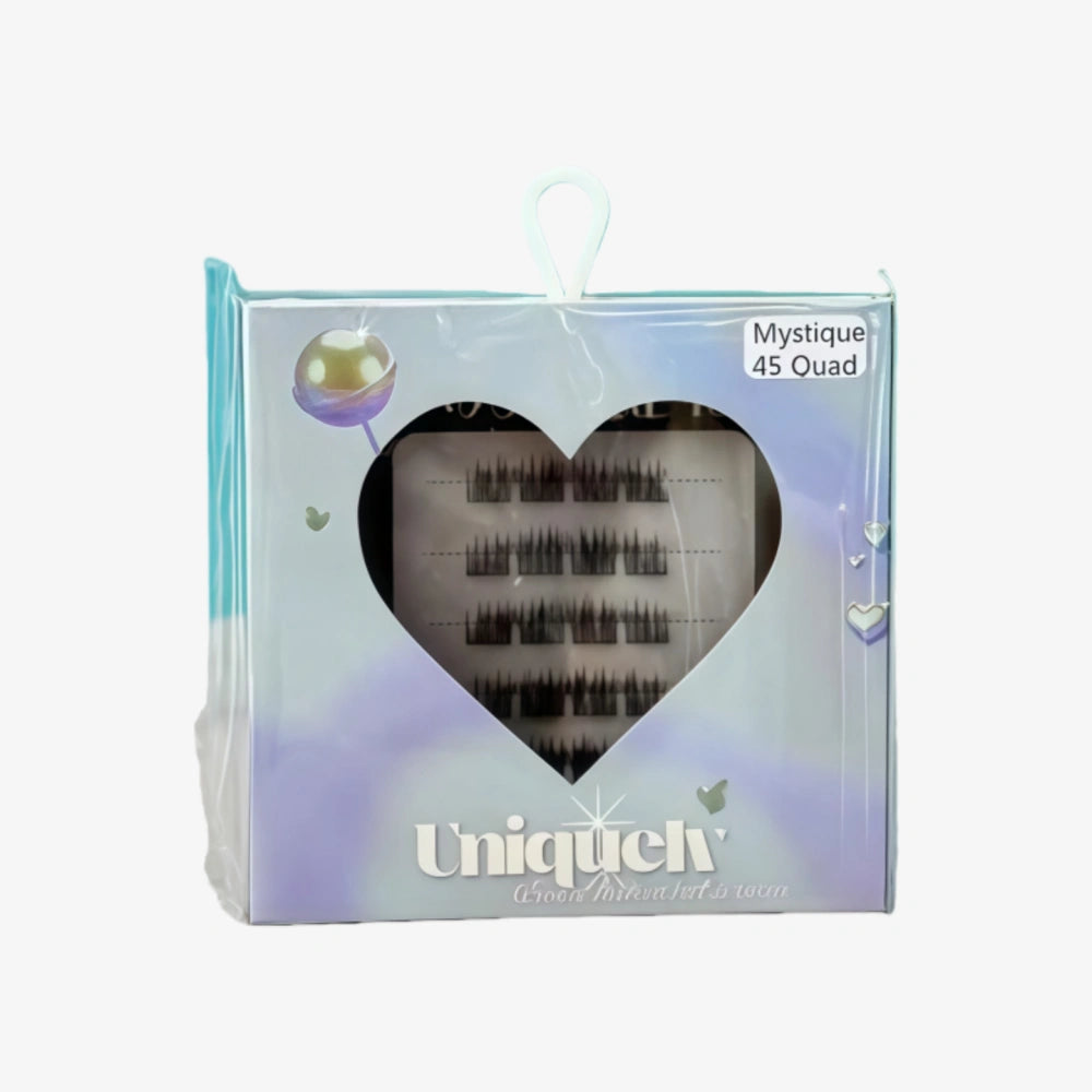 MG Glue-Free Individual Cluster Lashes - Mystique 45 Quad