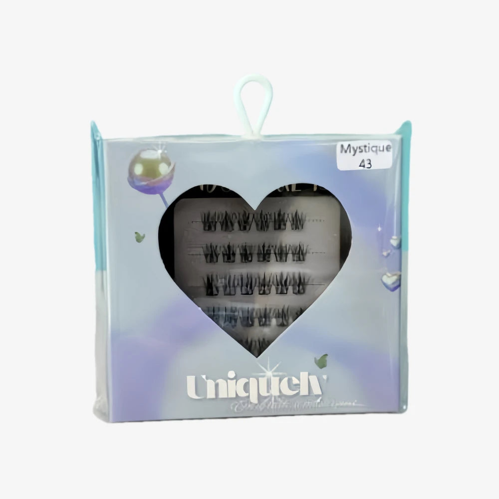 MG Glue-Free Individual Cluster Lashes - Mystique 43
