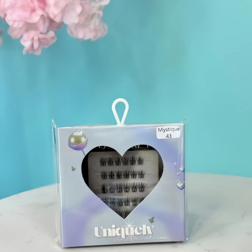 MG Glue-Free Individual Cluster Lashes - Mystique 43