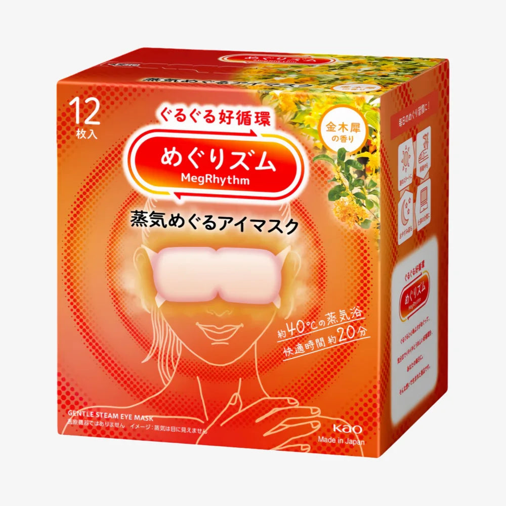 KAO Steam Eye Mask Osmanthus 12pcs