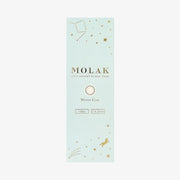 Lentilles de contact journalières MOLAK (gris miroir) (10 lentilles) -3,50