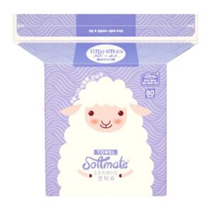 SOFTMATE Premium Large Nature Dry Tissue 80pcs
