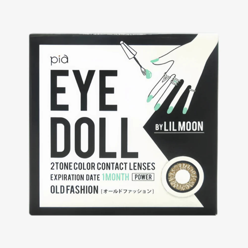 Lentilles de contact mensuelles LIL MOON (modèle ancien) (1 lentille) -1,00