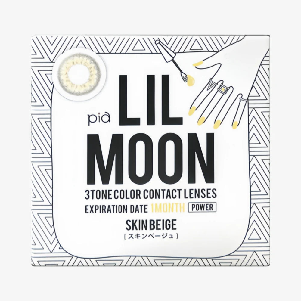 Lentilles de contact mensuelles LIL MOON (Beige chair) (1 lentille) -1,25