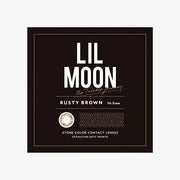 Lentilles de contact mensuelles LIL MOON (brun rouille) (1 lentille) -4,25